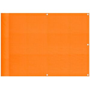 Balcony Screen Orange 75x1000 cm 100% Polyester Oxford Vidaxl Balcony Screen Orange 75x1000 cm 100% Polyester Oxford Vidaxl