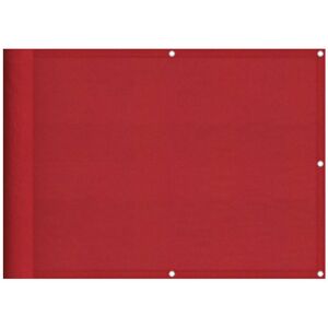 Balcony Screen Red 75x800 cm 100% Polyester Oxford Vidaxl Balcony Screen Red 75x800 cm 100% Polyester Oxford Vidaxl