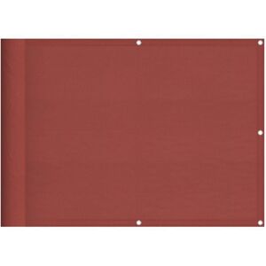 Balcony Screen Terracotta 75x1000 cm 100% Polyester Oxford Vidaxl Balcony Screen Terracotta 75x1000 cm 100% Polyester Oxford Vidaxl