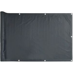 vidaXL Balcony Privacy Screen Anthracite Oxford Fabric - Privacy Screen vidaXL Balcony Privacy Screen Anthracite Oxford Fabric - Privacy Screen