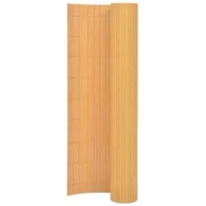 vidaXL Double-Sided Garden Fence Yellow - Garden Fence vidaXL Double-Sided Garden Fence Yellow - Garden Fence