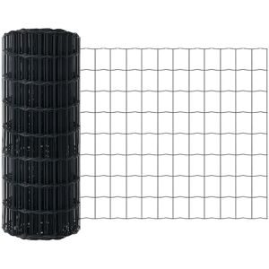 Euro Fence Grey 0.6 x 10 m PVC-coated iron Vidaxl Euro Fence Grey 0.6 x 10 m PVC-coated iron Vidaxl