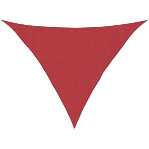 vidaXL Sunshade Sail 160 g/m² Red 3.5x3.5x4.9 m HDPE Sunscreen Patio Shade vidaXL Sunshade Sail 160 g/m² Red 3.5x3.5x4.9 m HDPE Sunscreen Patio Shade