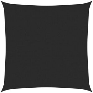 vidaXL Sunshade Sail 160 g/m² Black 4x4 m HDPE Sunscreen Patio Shade Canopy vidaXL Sunshade Sail 160 g/m² Black 4x4 m HDPE Sunscreen Patio Shade Canopy