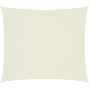 vidaXL Sunshade Sail Oxford Fabric Rectangular 2.5x3 m Cream - Sunshade Sail vidaXL Sunshade Sail Oxford Fabric Rectangular 2.5x3 m Cream - Sunshade Sail