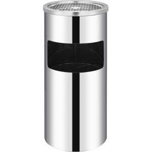 Wall Ashtray Dustbin Stainless Steel 26 l Vidaxl Wall Ashtray Dustbin Stainless Steel 26 l Vidaxl