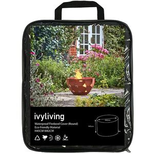 IVYLINE Waterproof Firebowl Cover (Round) in Eco-friendly Material - H45 x W82 cm - Grey IVYLINE Waterproof Firebowl Cover (Round) in Eco-friendly Material - H45 x W82 cm - Grey