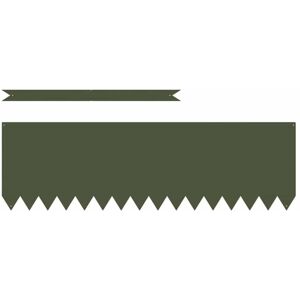 Lawn Edgings 10 pcs Olive green 100 x 0.5 x 30 cm Steel Vidaxl Lawn Edgings 10 pcs Olive green 100 x 0.5 x 30 cm Steel Vidaxl