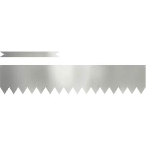 Lawn Edgings 30 pcs Silver 100 x 0.5 x 20 cm Galvanised steel vidaXL Lawn Edgings 30 pcs Silver 100 x 0.5 x 20 cm Galvanised steel vidaXL