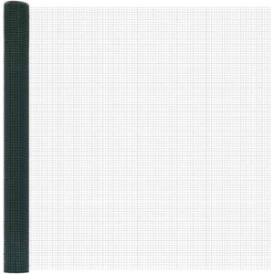 Welded Wire Fence Green 1.6 x 10 m Steel Vidaxl Welded Wire Fence Green 1.6 x 10 m Steel Vidaxl