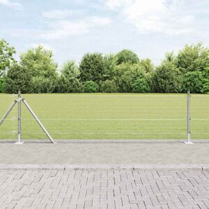 Galvanized Steel Fence Post Set - Outdoor Security System Galvanized Steel Fence Post Set - Outdoor Security System
