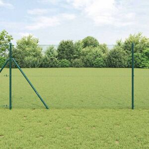 VidaXL Fence Posts Set 2 Green - Fence Posts VidaXL Fence Posts Set 2 Green - Fence Posts