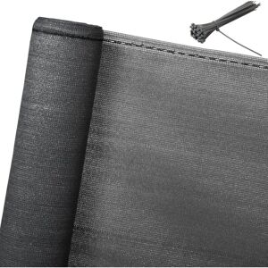 WOLTU Privacy Garden Screen Fence Cover Net Panel Balcony UV Protection Shade Anthracite 1.2x10m WOLTU Privacy Garden Screen Fence Cover Net Panel Balcony UV Protection Shade Anthracite 1.2x10m
