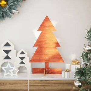 vidaXL Wooden Christmas Tree 60cm - Rustic Festive Decor vidaXL Wooden Christmas Tree 60cm - Rustic Festive Decor