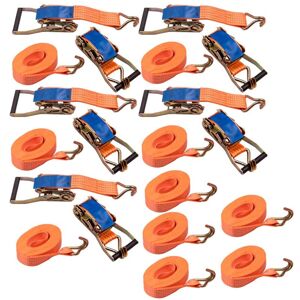 BFO - 10x 6m 5000kg 5 ton Heavy Duty Ratchet Strap Tie Down j Hook lashing strap BFO - 10x 6m 5000kg 5 ton Heavy Duty Ratchet Strap Tie Down j Hook lashing strap