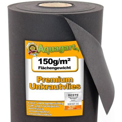 AQUAGART 204m² Weed Control Fabric Black AQUAGART 204m² Weed Control Fabric Black