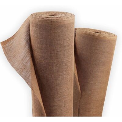 AQUAGART Jute Fabric 90m x 1m - Natural Winter Plant Protection AQUAGART Jute Fabric 90m x 1m - Natural Winter Plant Protection