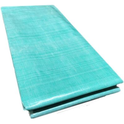 AQUAGART - Heavy Duty Green Tarpaulin 6m x 8m - Covering Canvas AQUAGART - Heavy Duty Green Tarpaulin 6m x 8m - Covering Canvas