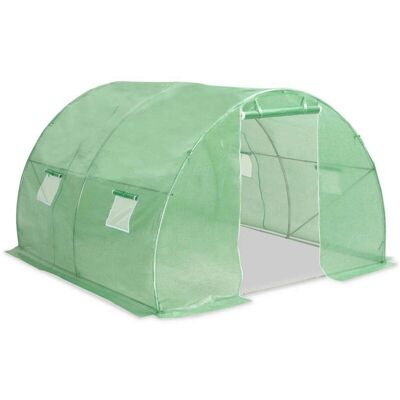vidaXL Greenhouse 9m² 300x300x200cm Cold Frame Tunnel Tomato Plant House - Greenhouse vidaXL Greenhouse 9m² 300x300x200cm Cold Frame Tunnel Tomato Plant House - Greenhouse