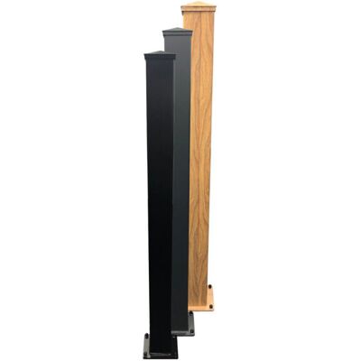 Heavy Duty Post 150x2400mm Black Heavy Duty Post 150x2400mm Black