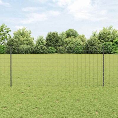 vidaXL Garden Fence Set - Durable Powder-Coated Steel - Multi-Purpose vidaXL Garden Fence Set - Durable Powder-Coated Steel - Multi-Purpose