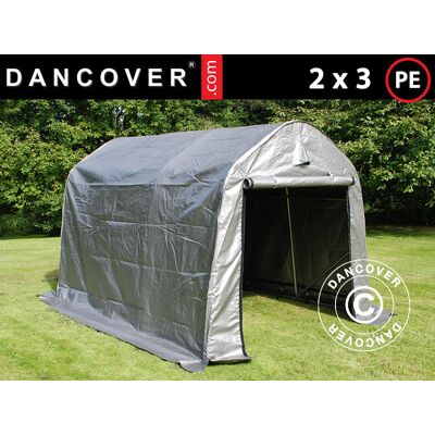 Dancover Gray 2x3x2m Storage Tent - Storage Tent Dancover Gray 2x3x2m Storage Tent - Storage Tent