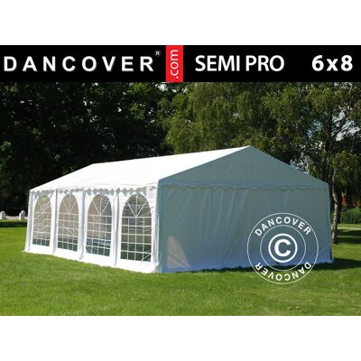 Dancover White 6x8m PVC Party Tent - Semi Pro Plus Dancover White 6x8m PVC Party Tent - Semi Pro Plus