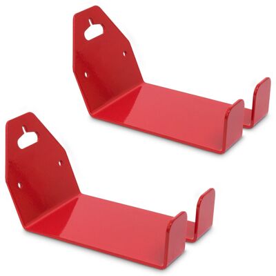 RELAXDAYS - Wall Bike Rack - Red - Bike Wall Mount RELAXDAYS - Wall Bike Rack - Red - Bike Wall Mount