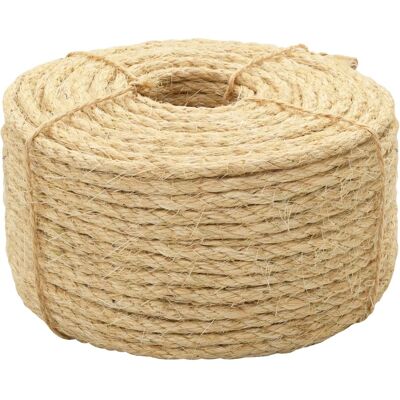 vidaXL Rope 100% Sisal 10 mm 250 m - Rope Type vidaXL Rope 100% Sisal 10 mm 250 m - Rope Type