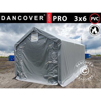 Dancover Grey Storage Shelter PRO 3x6x2.82m PVC Dancover Grey Storage Shelter PRO 3x6x2.82m PVC