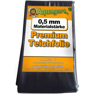 AQUAGART PVC Pond Liner 1m x 8m - UV Resistant Durable Waterproof AQUAGART PVC Pond Liner 1m x 8m - UV Resistant Durable Waterproof