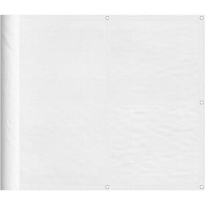 vidaXL - 57917 - White - 90x800cm - Balcony Screen vidaXL - 57917 - White - 90x800cm - Balcony Screen