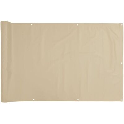 vidaXL Beige Balcony Privacy Screen - Privacy Screen vidaXL Beige Balcony Privacy Screen - Privacy Screen