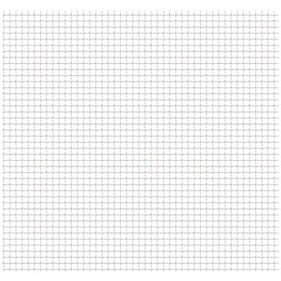 Crimped Garden Wire Fence Stainless Steel 50x50 cm 31x31x3 mm vidaXL Crimped Garden Wire Fence Stainless Steel 50x50 cm 31x31x3 mm vidaXL