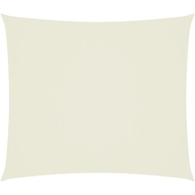 vidaXL Sunshade Sail Oxford Fabric Rectangular 2.5x3 m Cream - Sunshade Sail vidaXL Sunshade Sail Oxford Fabric Rectangular 2.5x3 m Cream - Sunshade Sail