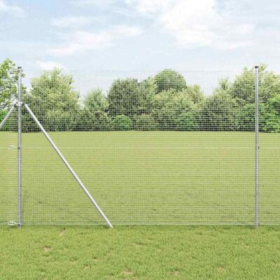 vidaXL 13 Postes de Acero Galvanizado Fence - Fence vidaXL 13 Postes de Acero Galvanizado Fence - Fence