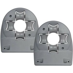 2 x Hozelock 2392 Wall Mounted Universal Garden Hose Reel Guide Bracket