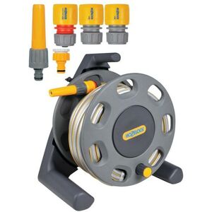 2412 30m Freestanding Compact Hose Reel + 25m of 12.5mm Hose HOZ2412 - Hozelock