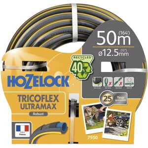 Hozelock Ultramax Hose : Tricoflex ø 12.5mm (1/2') 50 m : Robust, Weather-resistant, Anti-twist, Anti-kink and Anti-crush Hose, 40% Recycled PVC