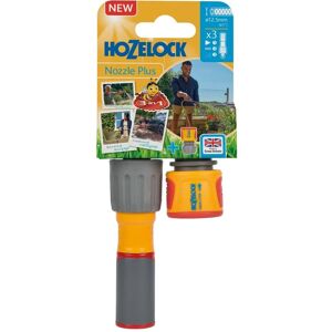 Hozelock - 100-100-226 3-1 Watering Nozzle Hose Spray Rose Jet Cone and Connector