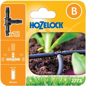 Hozelock - T-piece ø 4 mm 10 Pack, Easy Drip : Micro Irrigation