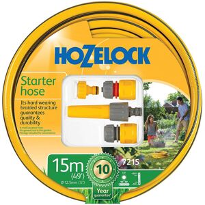 Hozelock - 7215 9 Starter Hose & Fittings Set 12.5mm x 15 Metres 7215 9