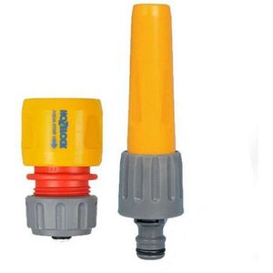 Hozelock - Adjustable Spray Male Hose Nozzle 2292 + 2185 Waterstop