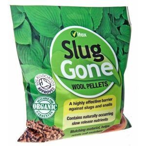 Slug Gone Snail & Slug Wool Pellets 3.5L, Bag of Vitax Organic Highly Effective