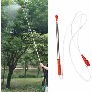 HOOPZI 3.3m telescopic hand pressure sprayer for spraying pesticides on trees, watering accessories and garden tanks.