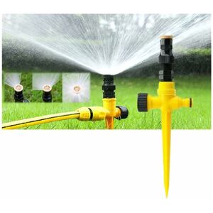 Rhafayre - 360 Rotate Automatic Irrigation System, Garden Lawn Sprinkler, Multi-Function Adjustable Garden Sprinkler for Outdoor Garden Lawns, Garden