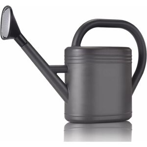 3L Watering Can for Indoor Plants, Garden Watering Cans, Outdoor Flower, Gallon Large Long Spout Watering Can with Sprinkler Head (Grey) Denuotop