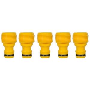 Hozelock - 5 x 2289 Garden Hose Threaded Adaptor 3/4in bsp Male Thread 3/4