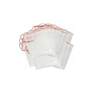 NEIGE 50 Pack Nylon Insect Bags with Drawstring for Garden Orchard Plant Fruit 15 25cm-