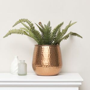 MELODY MAISON Copper Hammered Metal Planter - Copper